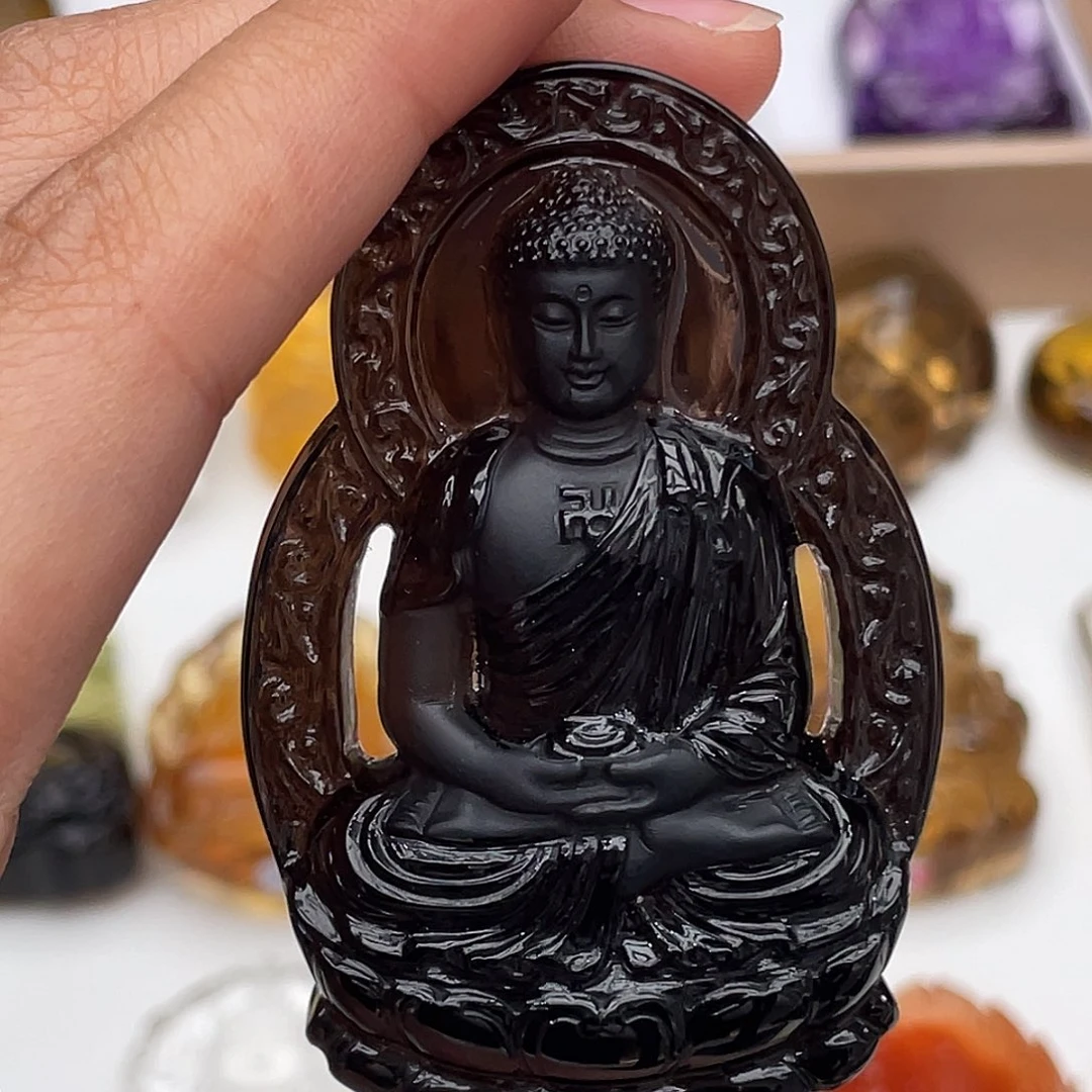 未镶嵌水晶颈饰定制吊坠如来