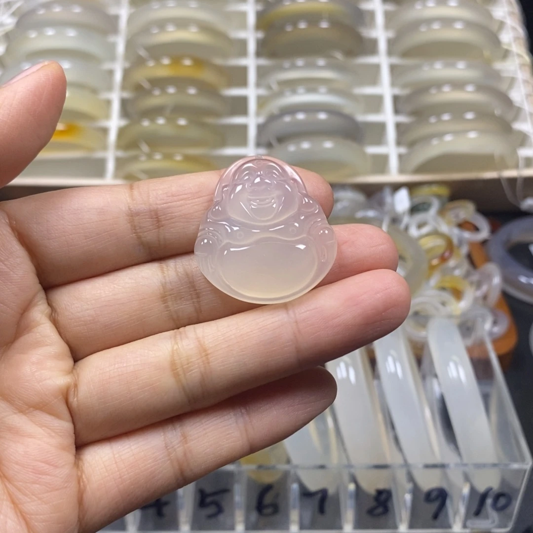 加***一玛瑙/玉髓未镶嵌手镯