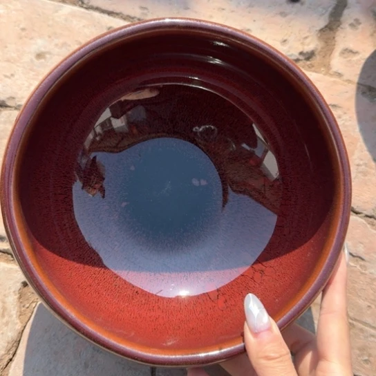 茶盏只****莲建阳建盏微瑕