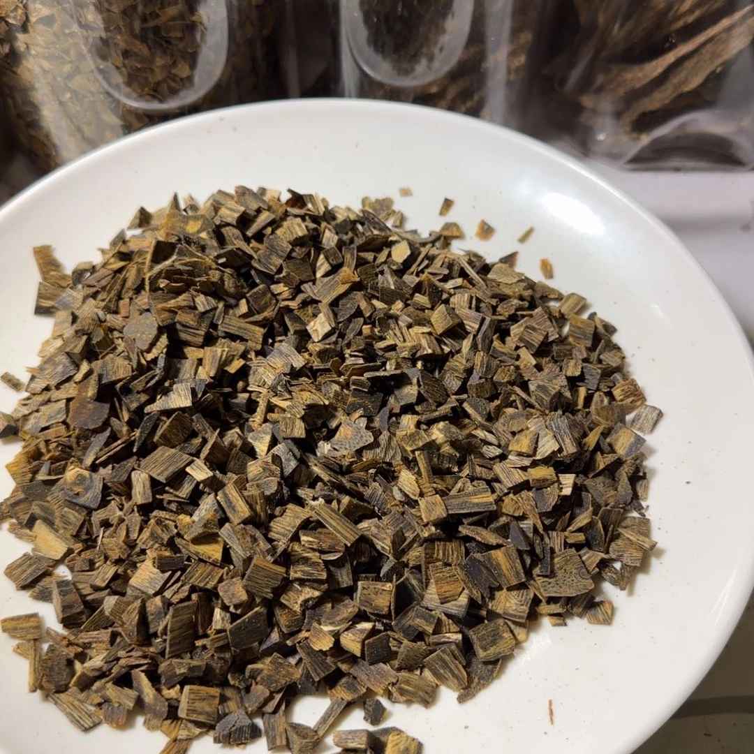 果****沉香碎屑沉香天然树皮油沉水张勺子108克