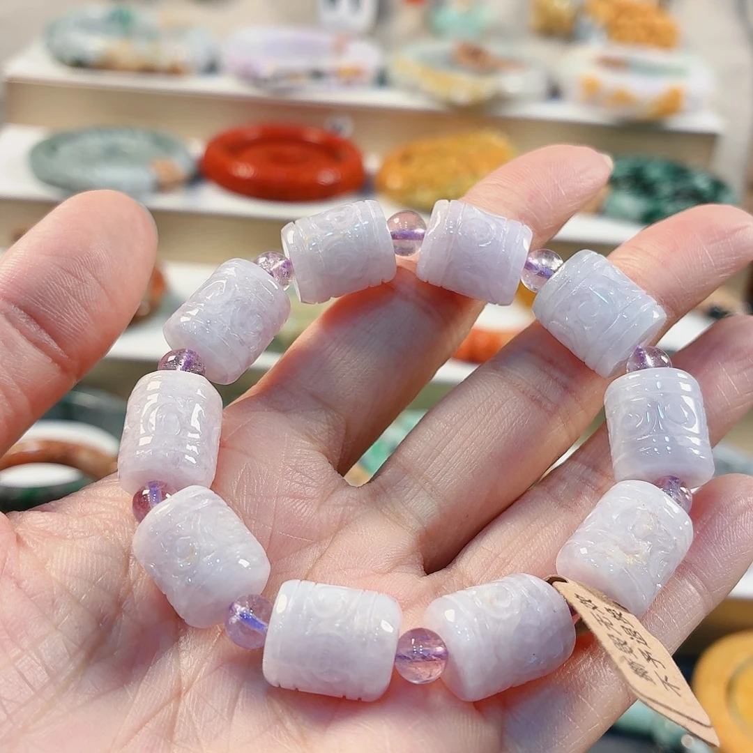 罐****翡翠未镶嵌手链手串