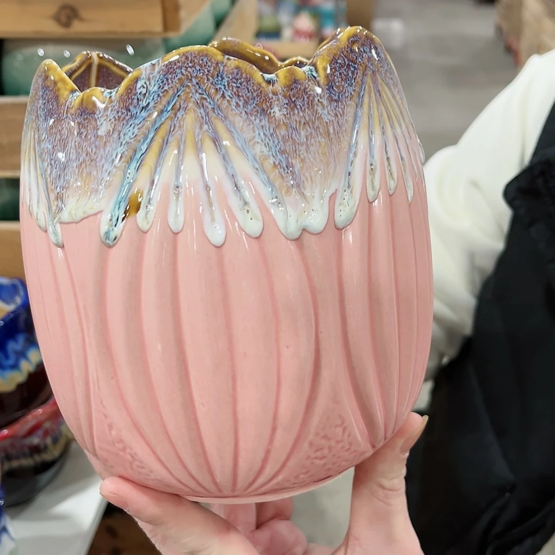 【闪购商品】陶瓷陶瓷多肉植物花盆