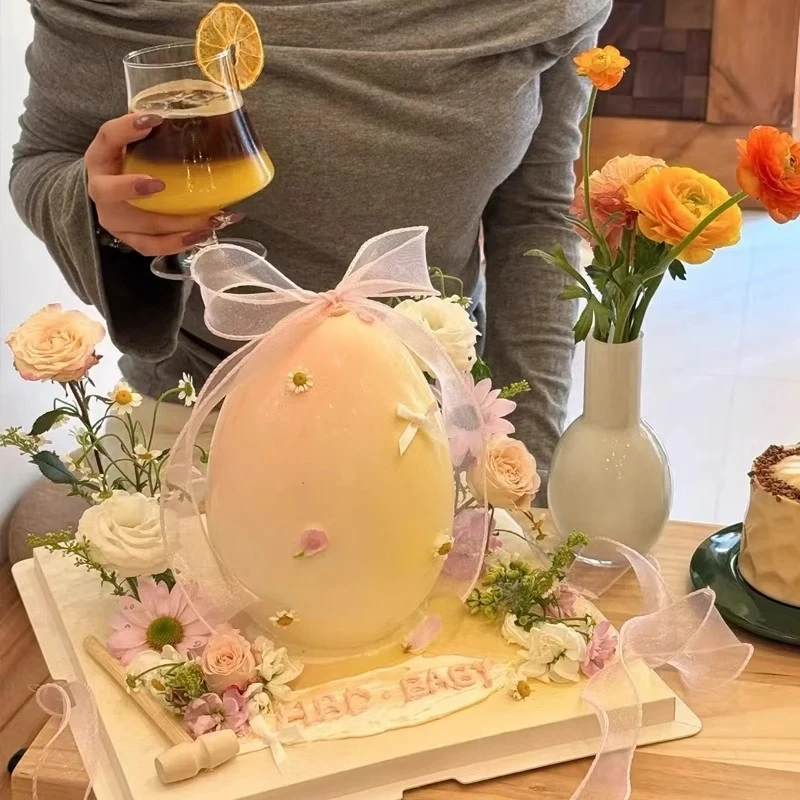 网红破壳日生日蛋糕同城配送女神女友儿童敲敲乐北京上海西安成都