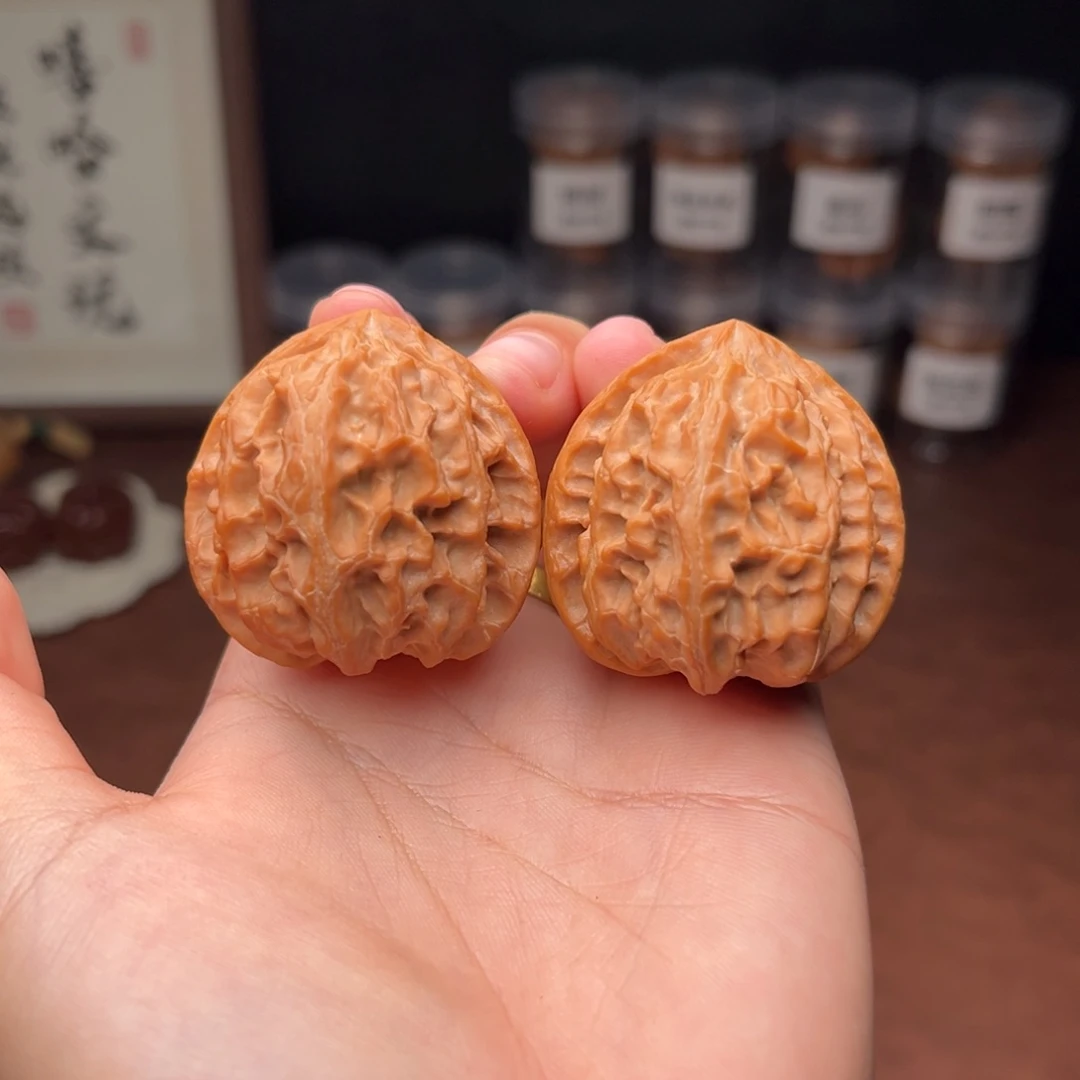 吊坠文玩核桃苹果园原装38