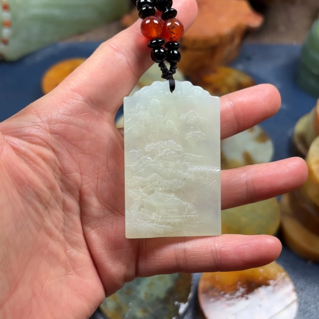 蛇纹石玉未镶嵌珠宝半成品