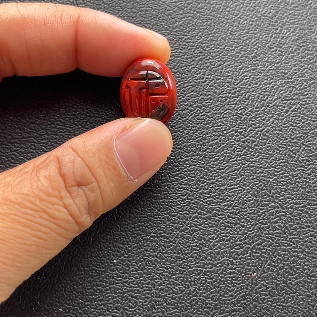 南红玛瑙未镶嵌颈饰