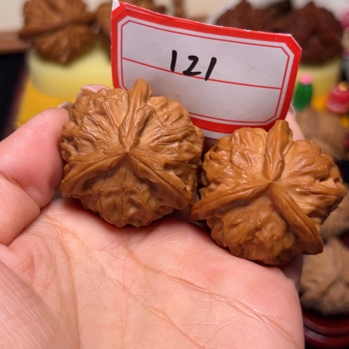 吊坠文玩核桃39尺石门元宝奔121