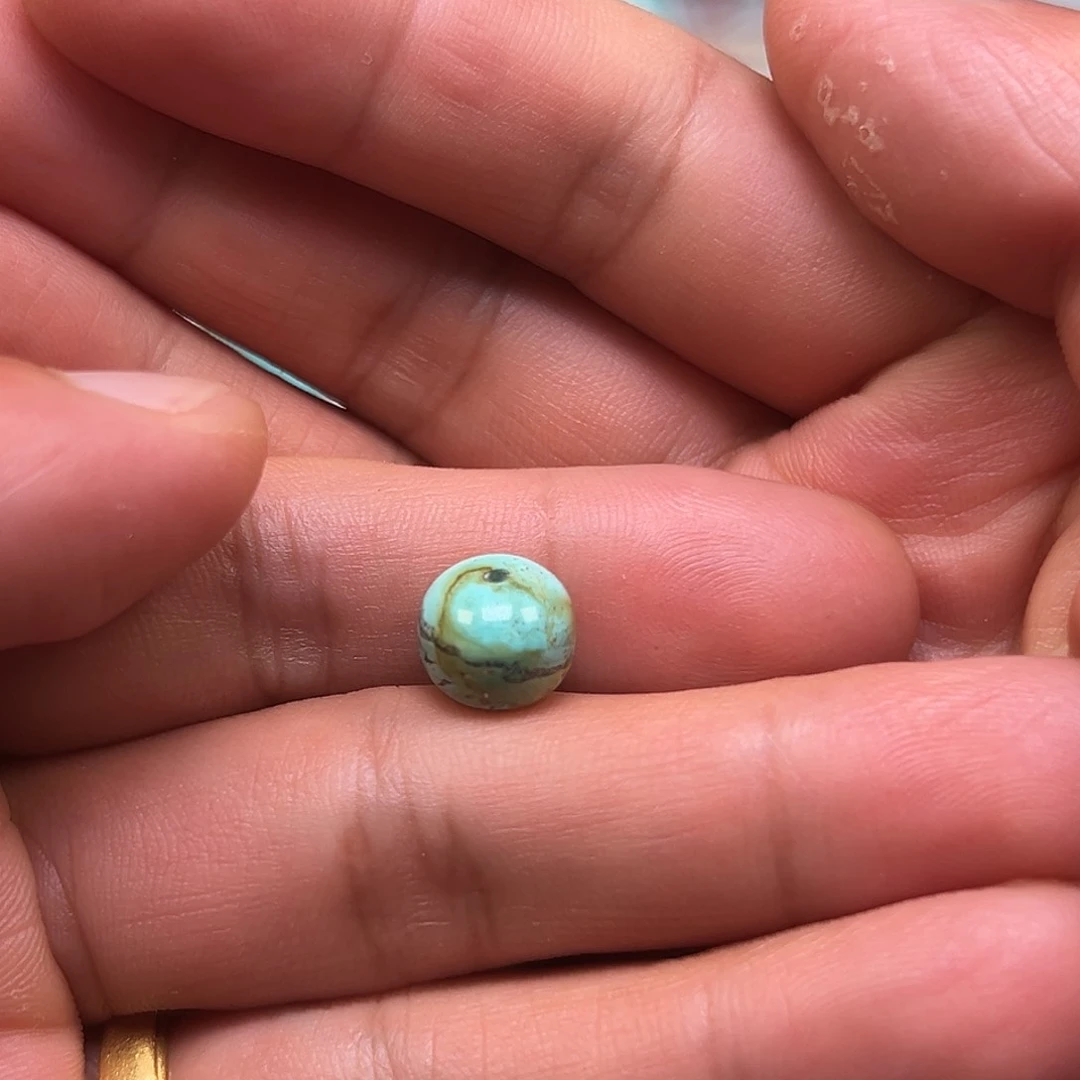 未镶嵌绿松石珠宝奇石F*