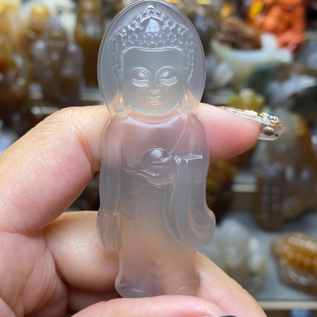 玛瑙/玉髓挂件未镶嵌