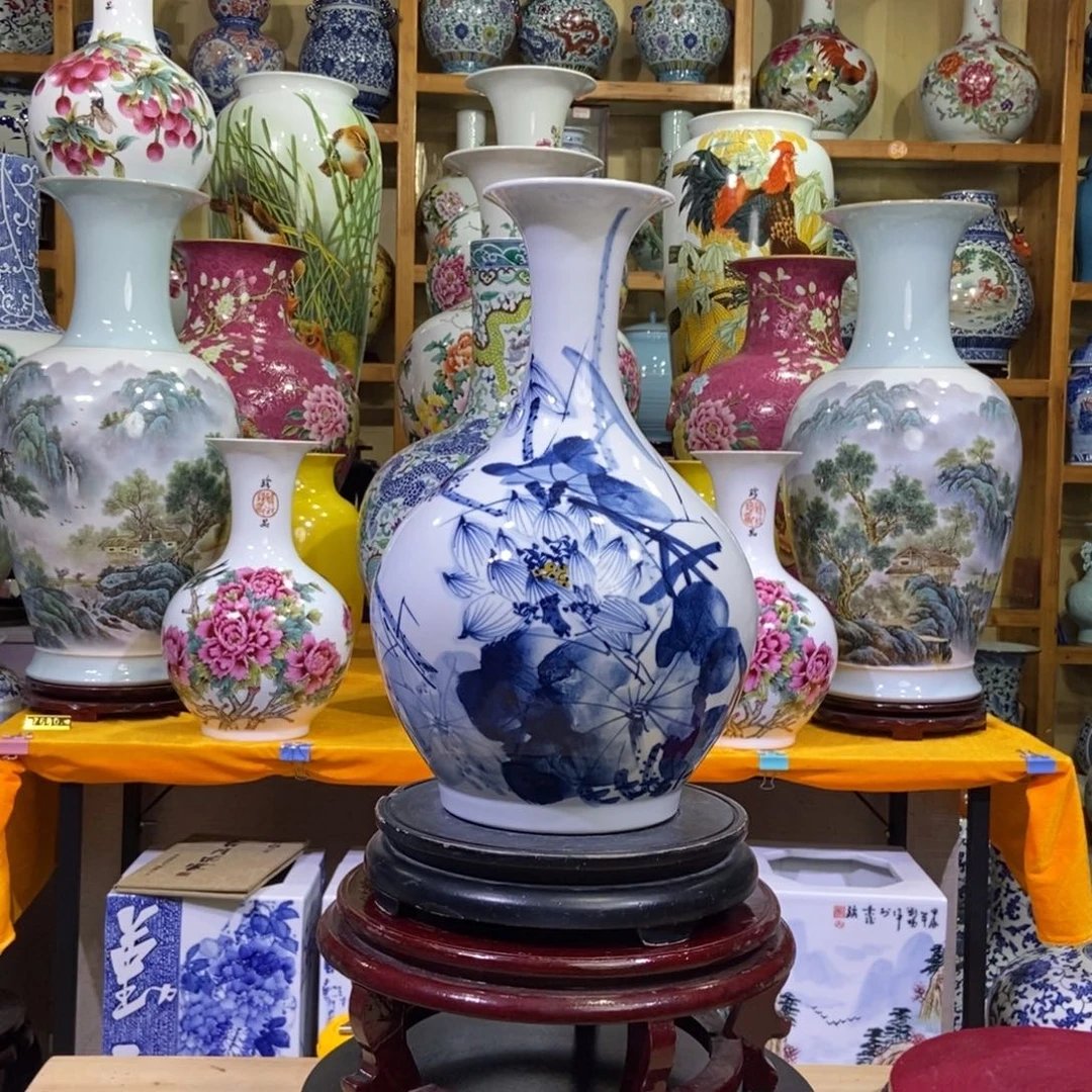 景德镇陶瓷花瓶摆件