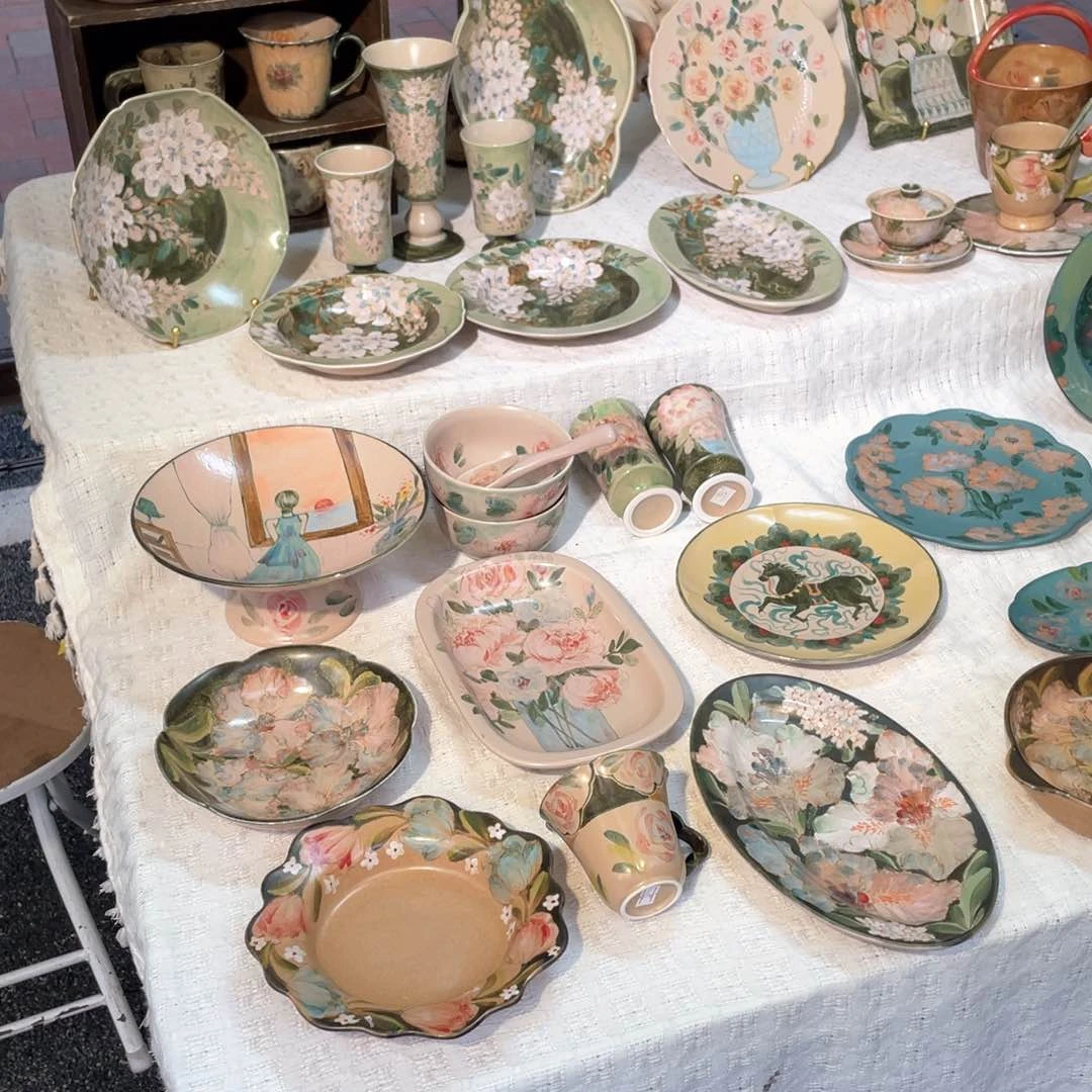 摆件景德镇手工陶瓷杯