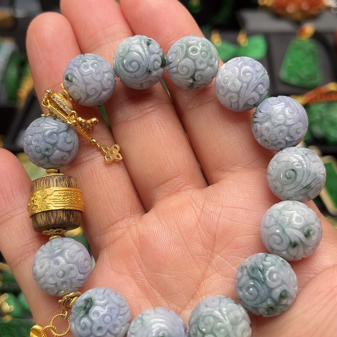 翡翠未镶嵌手链翡翠