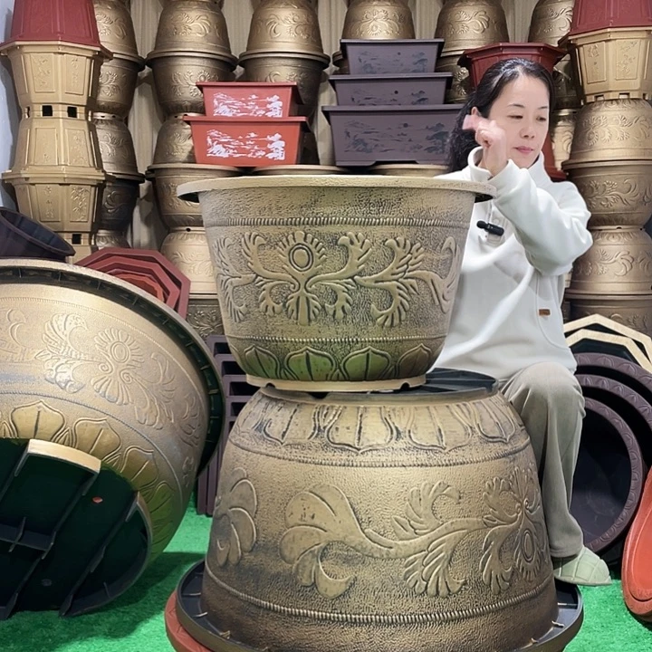 圆盆古铜六零两个