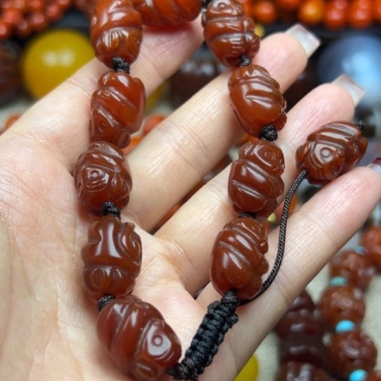 玛瑙/玉髓未镶嵌颈饰