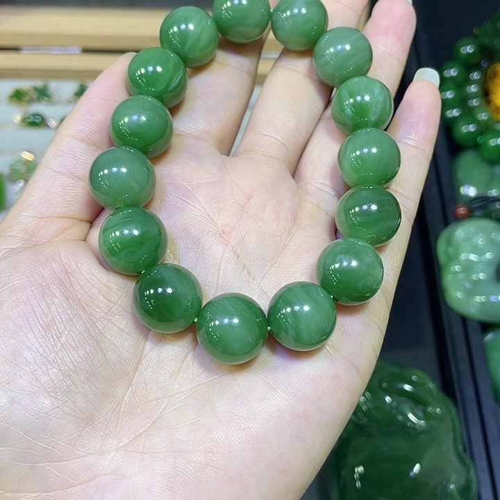 未镶嵌手链和田玉（碧玉）