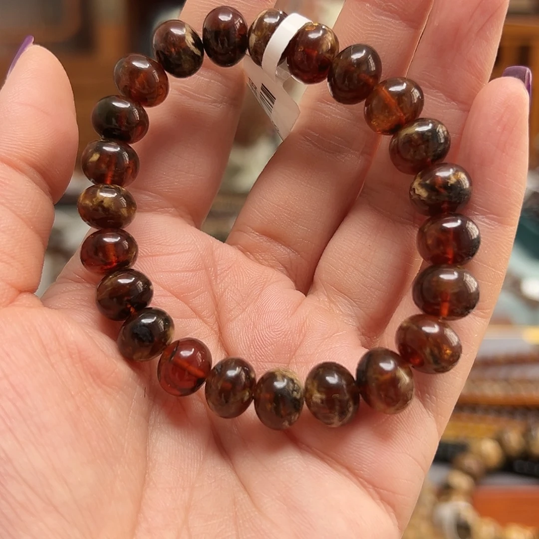 裸石琥珀未镶嵌抚顺琥珀十10165