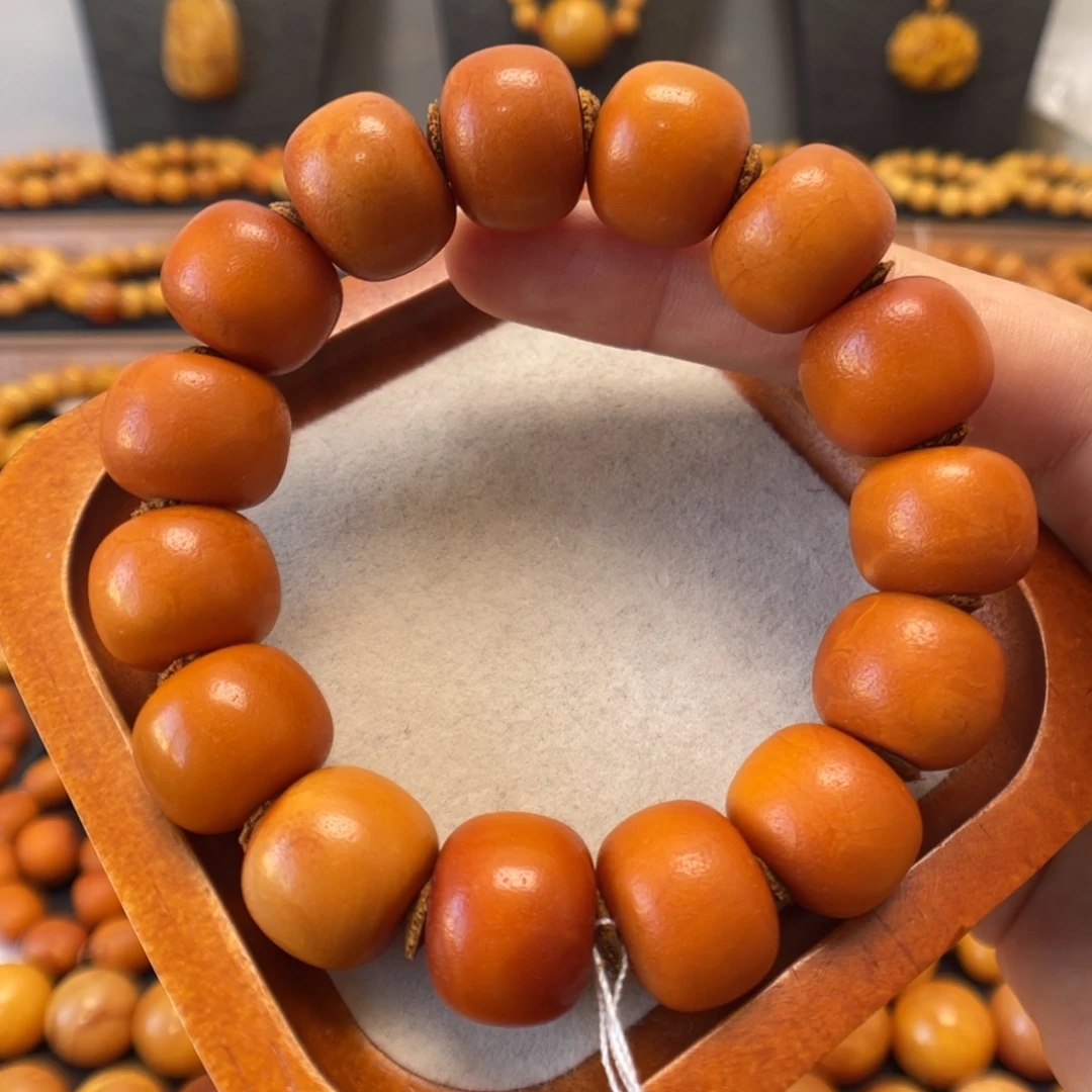 蜜蜡未镶嵌手链蜜蜡