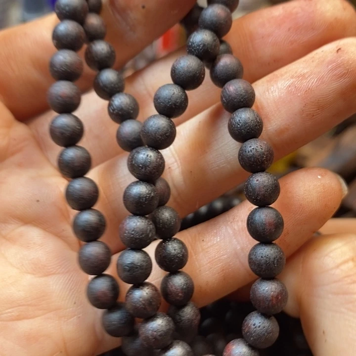 降真香手串/手链0.6*108爆油