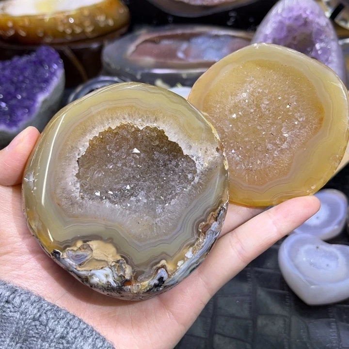 珠宝半成品水晶未镶嵌