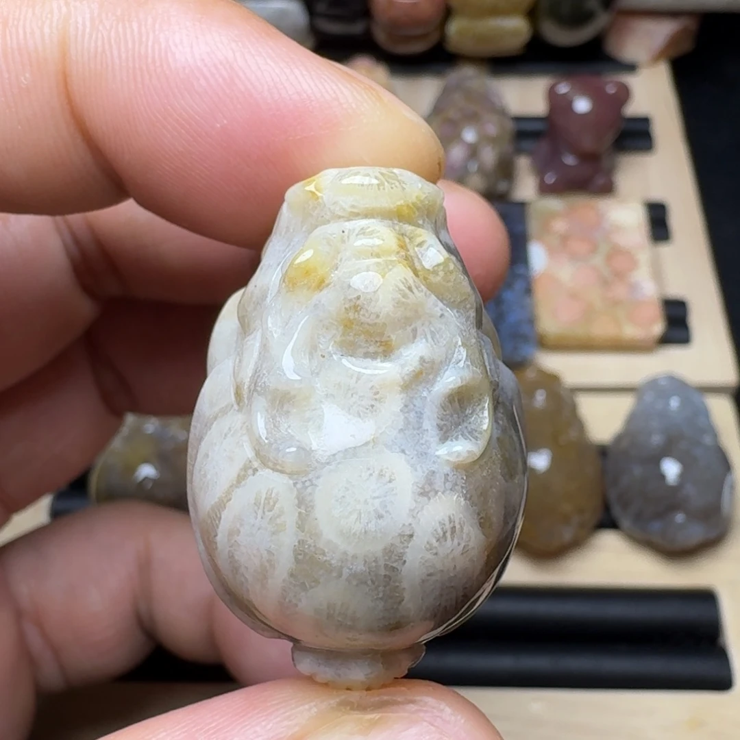 硅化玉未镶嵌纯天然色有机玉石保真色