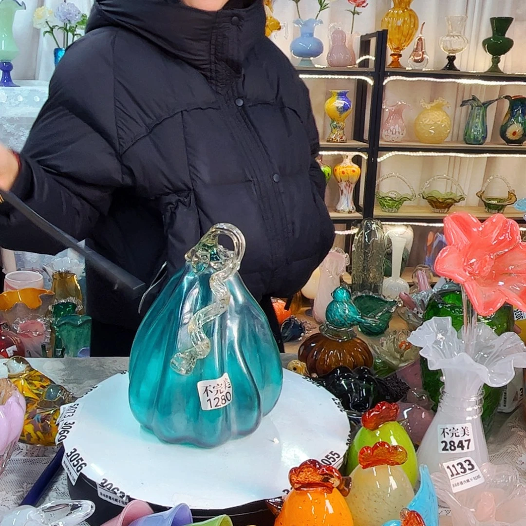 1280 家悦美居琉璃摆件不完美