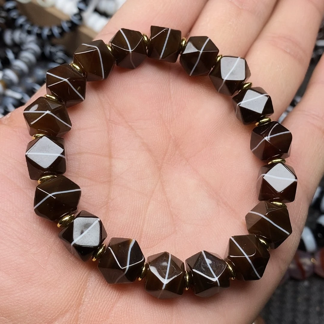 玛瑙/玉髓未镶嵌手链