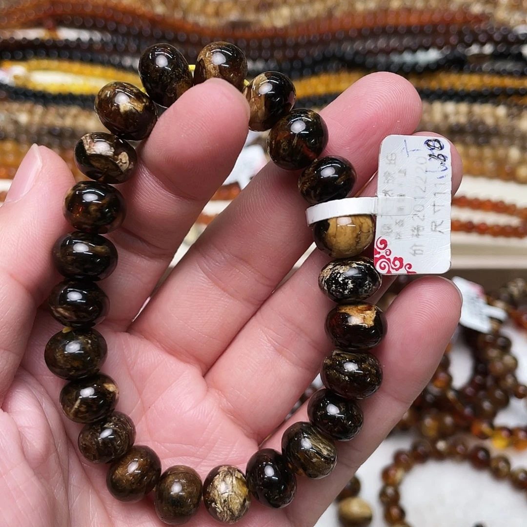 未镶嵌琥珀裸石十一80065