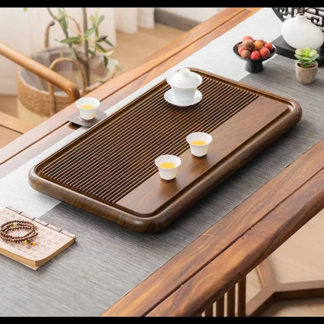 圆边景舟80*40茶盘微瑕大清仓赠送水球水管脚垫