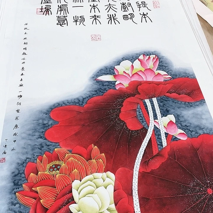 国画书画描金拓染金石传拓手写