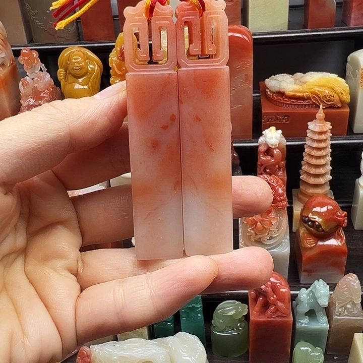 寿山石印石寿山石手工雕刻