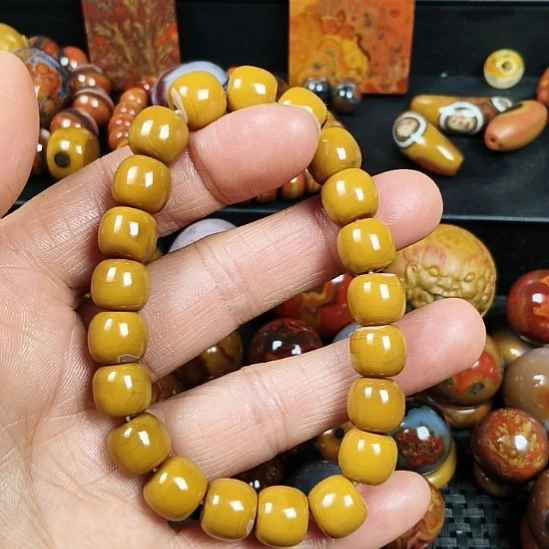 ＃***皮玛瑙/玉髓未镶嵌颈饰