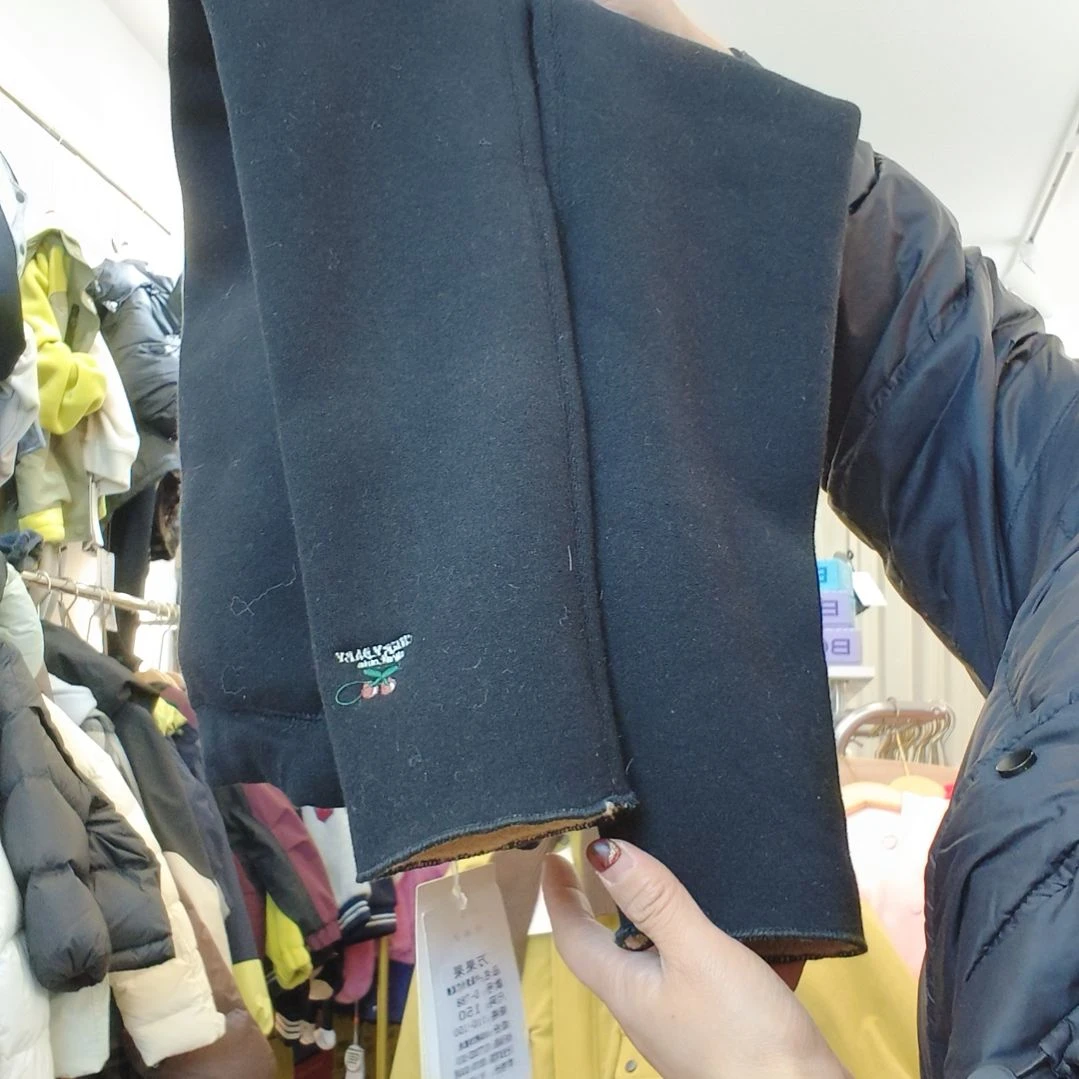 裤长77断码加绒800克