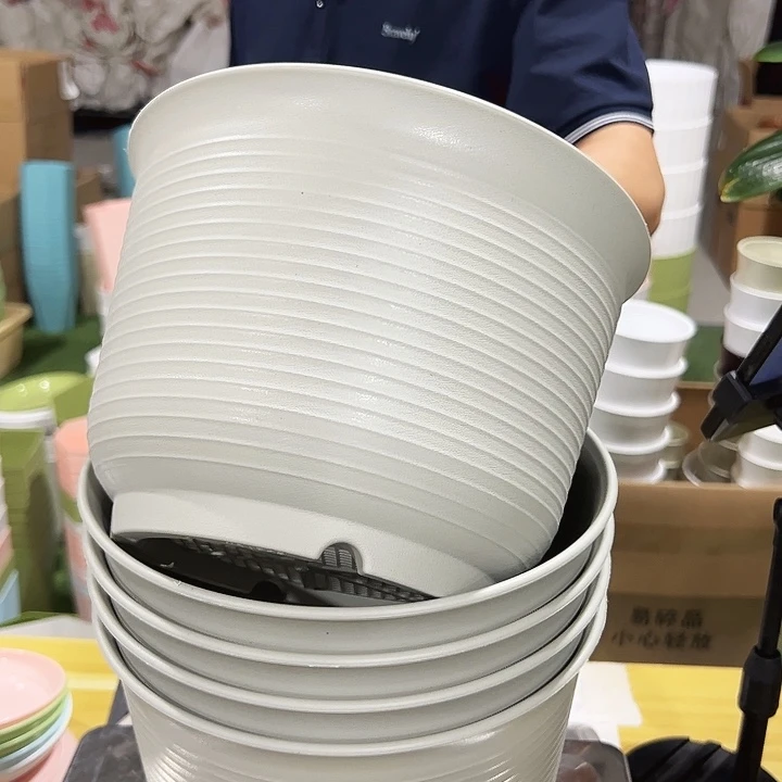 矮陶口24高18米灰色带托5只