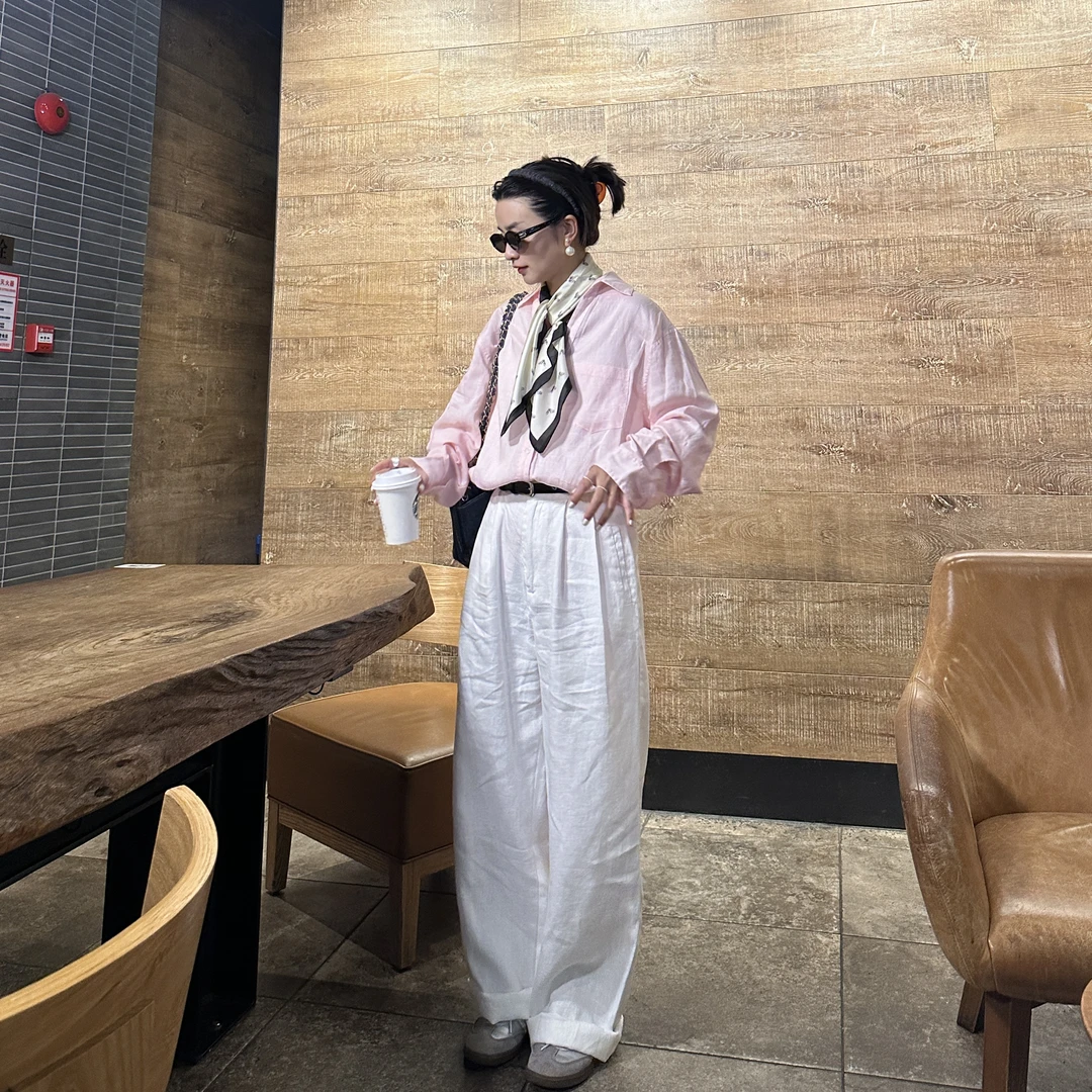 宸渡早春新款《v领vintage复古衬衫》9011#