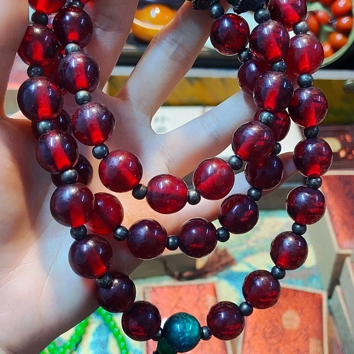 血珀颈饰未镶嵌主播的节目有多精彩啊我也