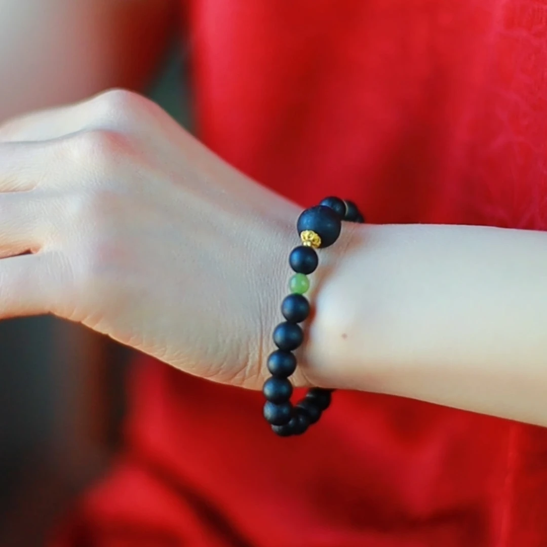 【金桂疏郁安和珠】0.8cm单圈合香珠设计手工编绳