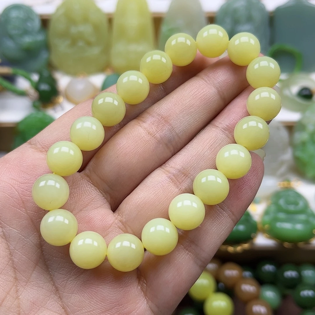 手串未镶嵌和田玉卡10