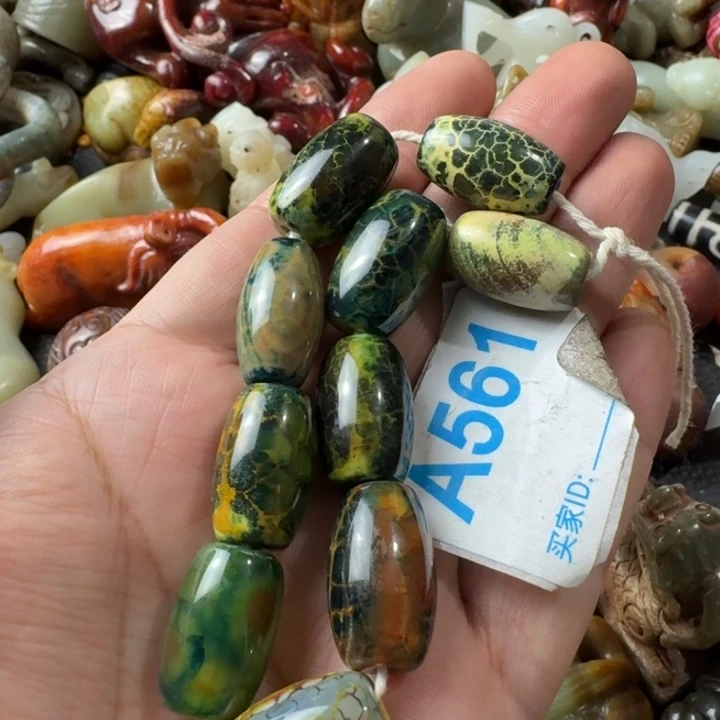 玛瑙/玉髓颈饰合金