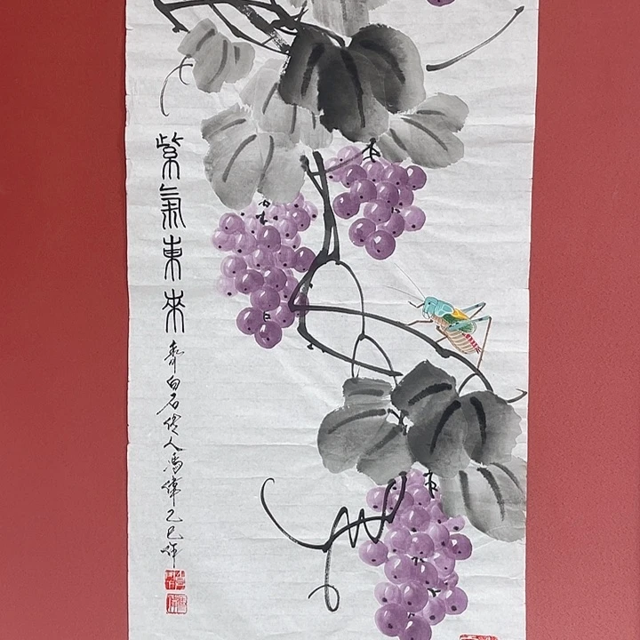 国画冯老师手绘作品