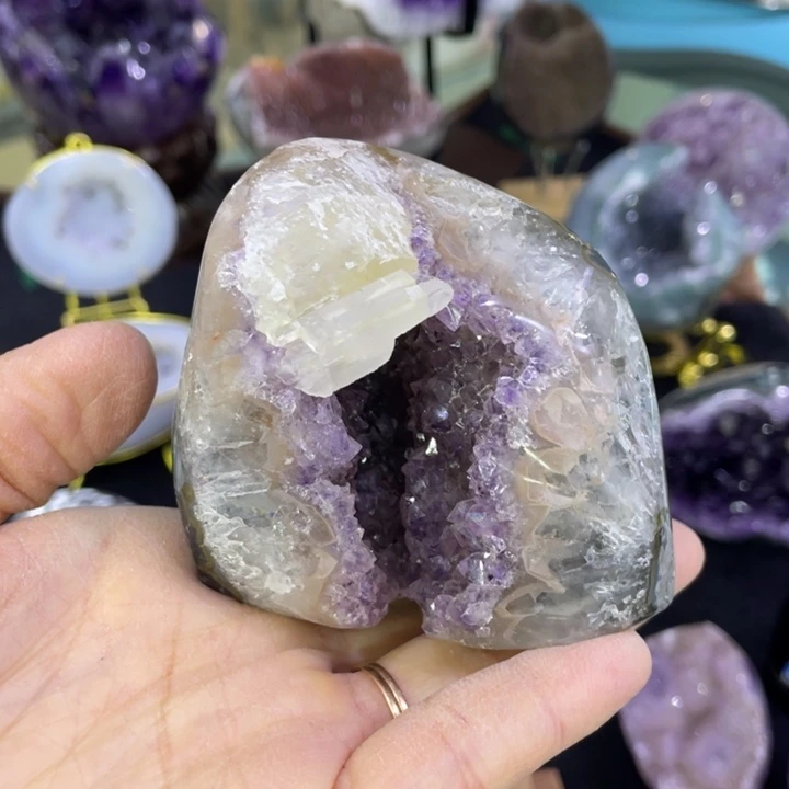 大型摆件（非配饰）未镶嵌紫晶