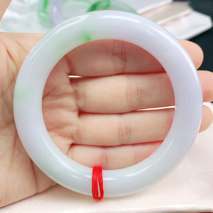 翡翠手镯未镶嵌胖圆56