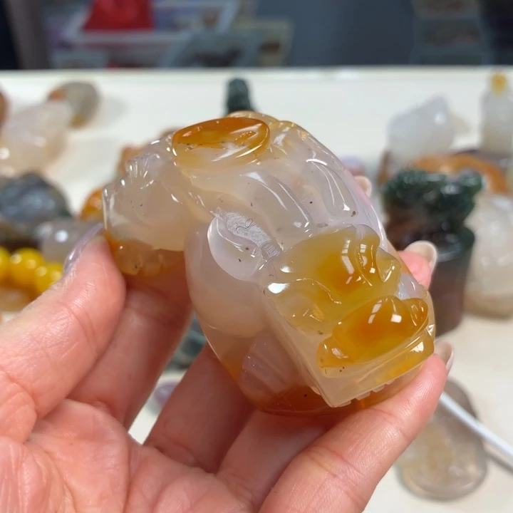 未镶嵌吊坠(不含链)玛瑙/玉髓