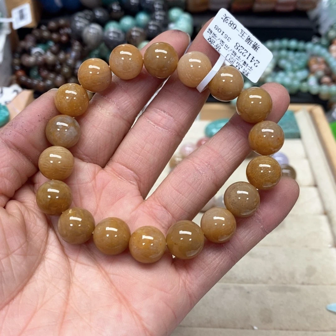 硅化珊瑚（珊瑚玉）手链未镶嵌阿*241