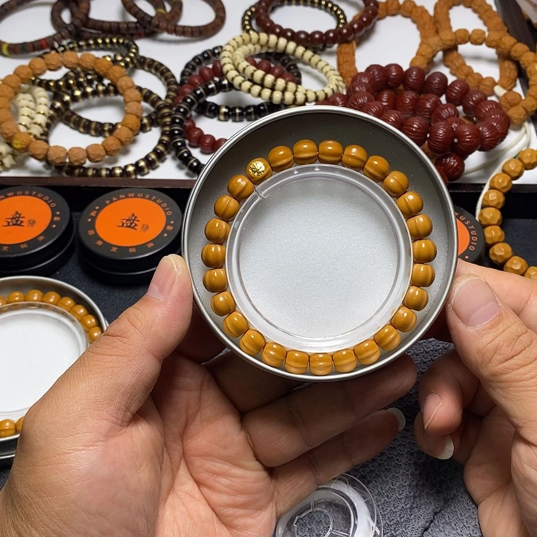 猴头核桃手串全品9左右鲨鱼鳍超小15号