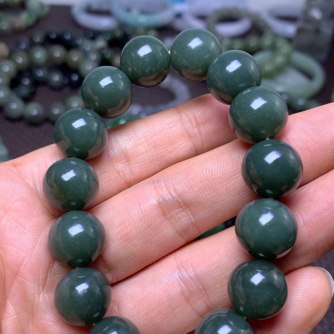 未镶嵌手串和田玉14