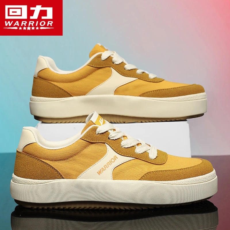 回力男鞋2025春季新款休闲时尚潮流厚底耐磨帆布鞋青少年防滑板鞋