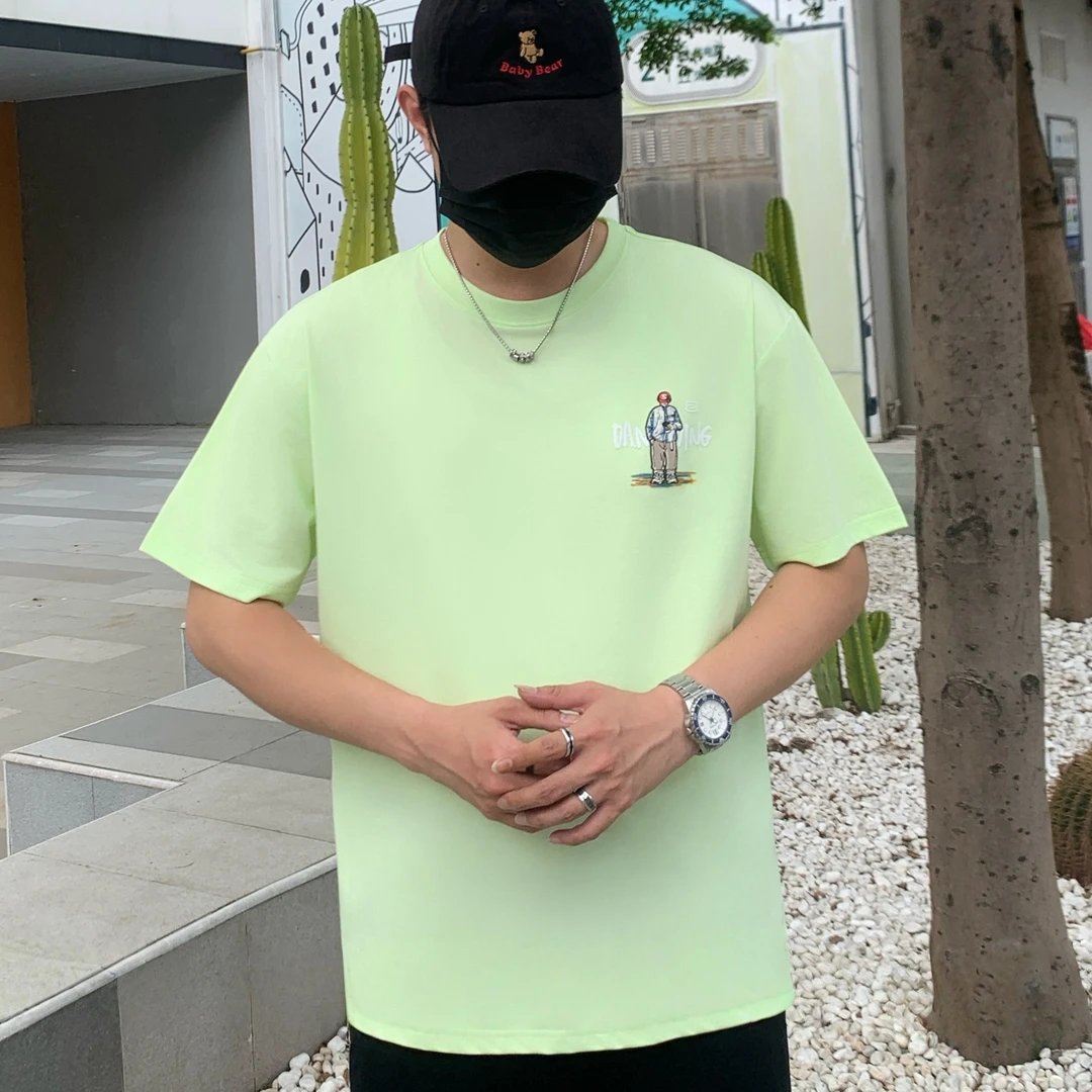 7181男士夏季潮版短袖T恤时尚青春