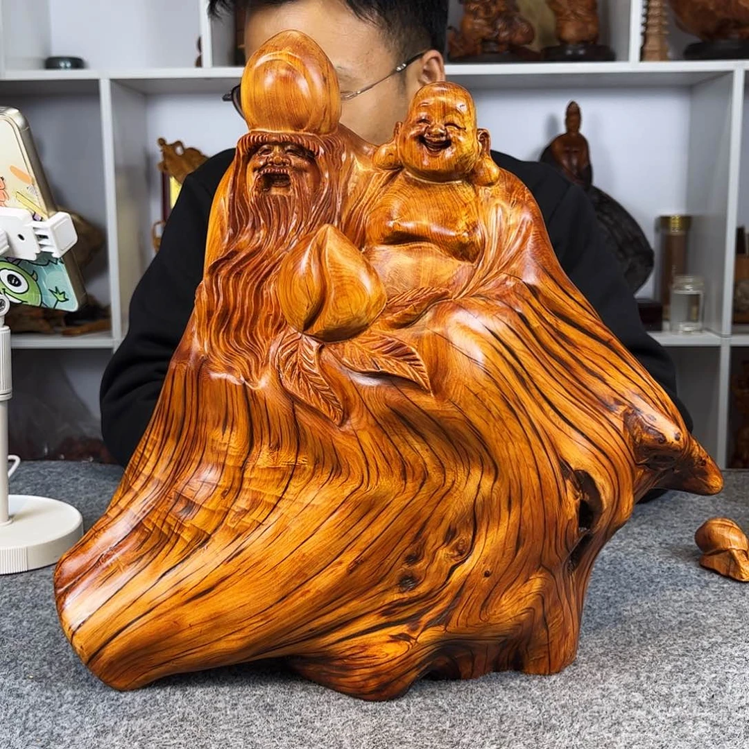 柏木（崖柏）玲****儿精品摆件