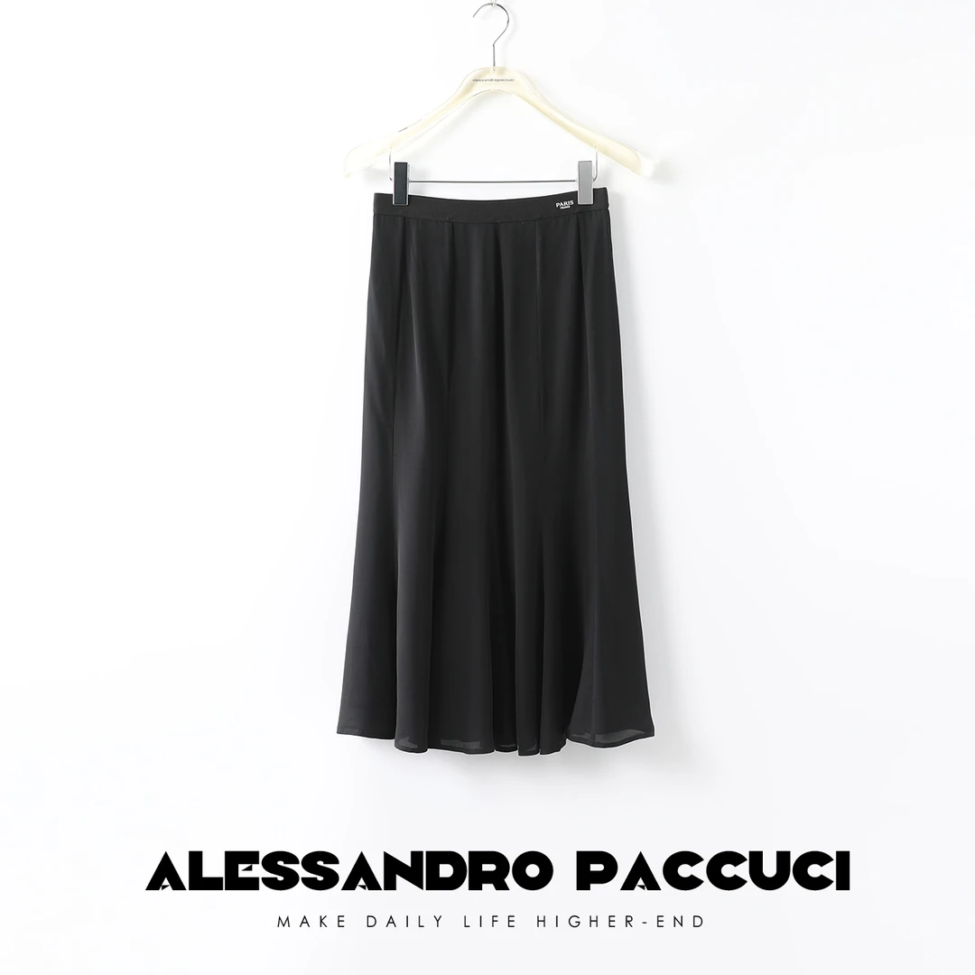 【孤品特价不退不换】洛哥23471X轻薄透气纤维素重工OL半身裙