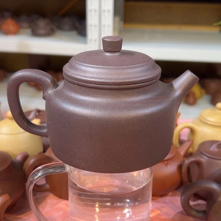 茶案紫砂精工天青德中500cc